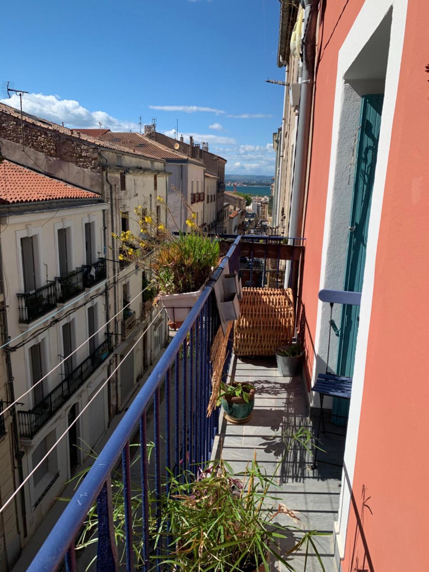 Appart Central à Sète avec balcon Extérieur photo